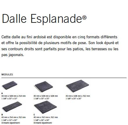 Module Accessoires Esplanade