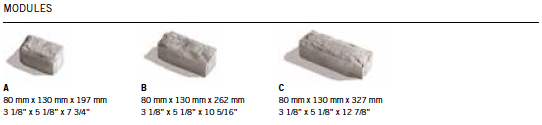 Module Pavé Vendome®