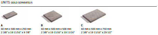 Unit Lexa Slabs